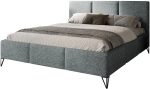 Επενδυμένο κρεβάτι Loren-Gkri-200 x 200