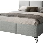 Επενδυμένο κρεβάτι Loren-Gkri Anoixto-160 x 200