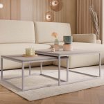 Σετ τραπεζάκια σαλονιού Dual -Kafe