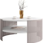 Τραπεζάκι σαλονιού Fikoli-Leuko