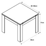 Επεκτεινόμενο τραπέζι Vira - Image 3