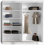 Ντουλάπα Modin συρόμενη-Leuko-Μήκος: 200 εκ. - Image 5