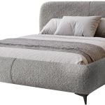 Επενδυμένο κρεβάτι Moe-Gkri-200 x 200