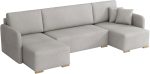 Γωνιακός καναπές Como U-Gkri Anoixto