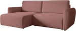Γωνιακός καναπές Goya Slim-Roz