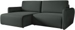 Γωνιακός καναπές Goya Slim-Anthraki