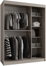 Ντουλάπα Bahrajn 150 συρόμενη-Cashmere - Image 4