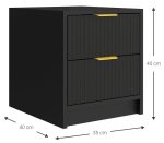 Κομοδίνο Allegro-Mauro - Image 3