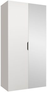 Ντουλάπα Malaga plus δίφυλλη-Leuko