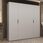 Ντουλάπα Malaga τετράφυλλη-Cashmere