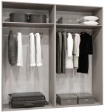 Ντουλάπα Malaga plus τετράφυλλη-Cashmere - Image 4