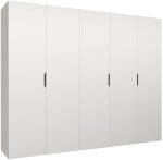 Ντουλάπα Malaga πεντάφυλλη-Leuko