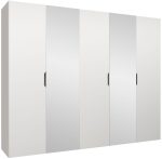 Ντουλάπα Malaga plus πεντάφυλλη-Leuko