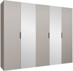 Ντουλάπα Malaga plus πεντάφυλλη-Cashmere