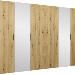 Ντουλάπα Malaga plus εξάφυλλη-Artisan