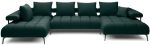 Γωνιακός καναπές Magnito Plus-Prasino-Αριστερή