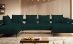 Γωνιακός καναπές Magnito Plus-Prasino-Αριστερή - Image 5