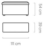 Αποθηκευτικό σκαμπό Lica-Gkri - Image 3