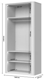 Ντουλάπα  Dutchess δίφυλλη - Image 4