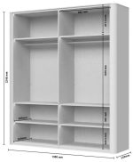 Ντουλάπα Dutchess τετράφυλλη - Image 4