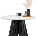 Τραπεζάκι σαλονιού Circolo-Leuko Marmaro