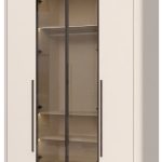 Ντουλάπα Dutchess τετράφυλλη 2 glass