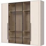 Ντουλάπα Dutchess πεντάφυλλη 3 glass