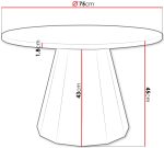 Τραπεζάκι σαλονιού Elipse-Gkri - Image 3