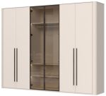 Ντουλάπα Dutchess εξάφυλλη 2 glass - Image 2