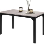 Επεκτεινόμενο τραπέζι Focus -Cashmere-Μήκος: 140 εκ.