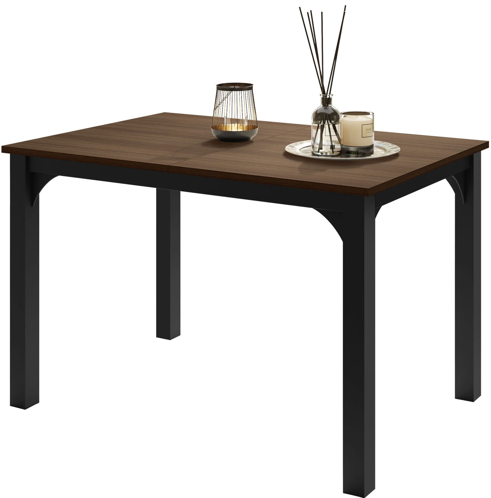 image_883873_asfaf_2_ Επεκτεινόμενο τραπέζι Focus -Tobacco-Μήκος: 120 εκ. - Image 1