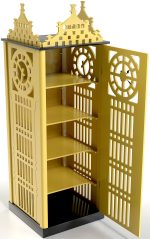 Ντουλάπα Big Ben μονόφυλλη - Image 3