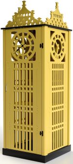 Ντουλάπα Big Ben μονόφυλλη - Image 6