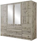 Ντουλάπα Bali 4D τετράφυλλη-Kafe Anoixto