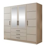 Ντουλάπα Bali 4D τετράφυλλη-Cashmere