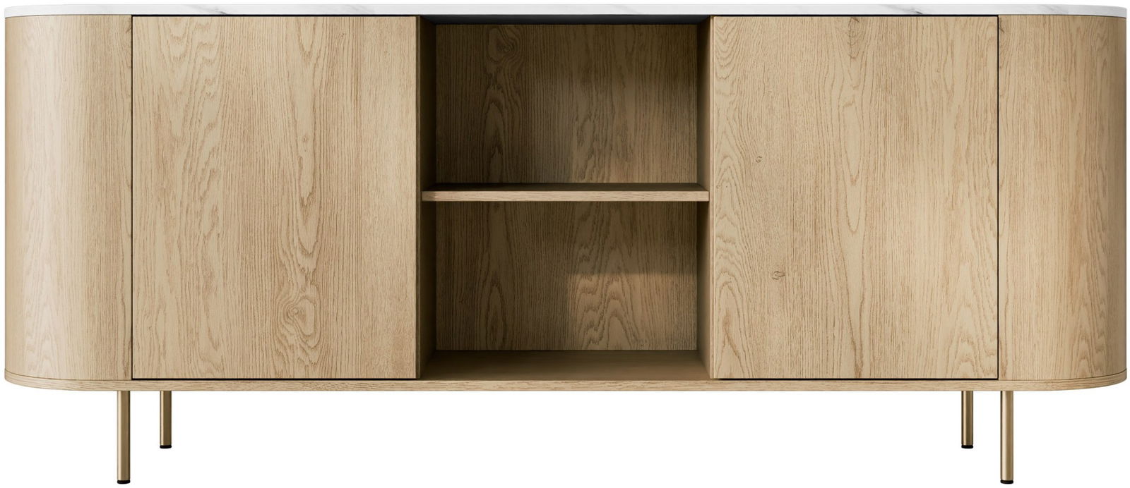 image_884838_ly_komoda_180_2_a_1_1 Μπουφές Lygrint II-leuko marmaro - xruso - Image 1