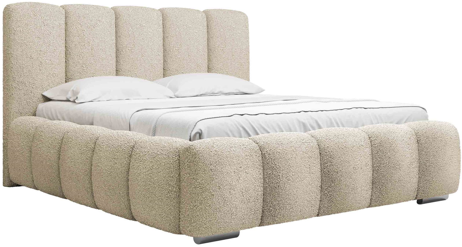 image_884852_5903211428036_1_ Επενδυμένο κρεβάτι Wizko-Beige-160 x 200 - Image 1