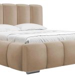 Επενδυμένο κρεβάτι Wizko-Mpez-160 x 200