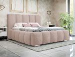 Επενδυμένο κρεβάτι Wizko-Roz-160 x 200 - Image 2
