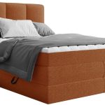 Επενδυμένο κρεβάτι Point-Portokali-180 x 200