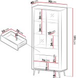 Βιτρίνα Marly Reg II-Kafe - Image 3