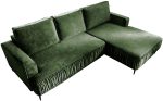 Γωνιακός καναπές Lavar-Prasino-Δεξιά