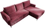 Γωνιακός καναπές Lavar-Roz-Δεξιά