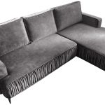 Γωνιακός καναπές Lavar-Gkri Skouro-Δεξιά