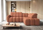 Γωνιακός καναπές Chicago-Portokali-Δεξιά - Image 2
