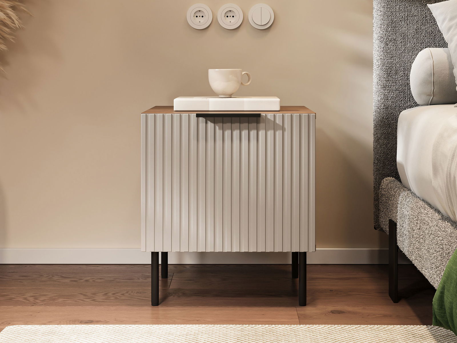 Σετ 2 κομοδίνα Almera - Image 2