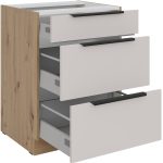 Επιδαπέδιο ντουλάπι Vesta 60 D 3S - Image 3