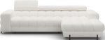 Γωνιακός καναπές Freyia-Leuko-Δεξιά