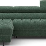 Γωνιακός καναπές Freyia-Prasino-Αριστερή