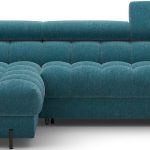 Γωνιακός καναπές Freyia-Petrol-Αριστερή